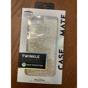 NWT Case Mate Twinkle Stardust Phone Case ( Iphone 8 Plus)